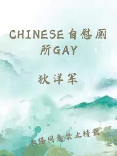 CHINESE自慰厕所GAY